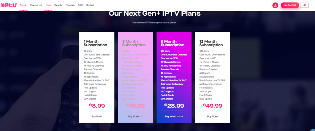 Sign Up for One IPTV