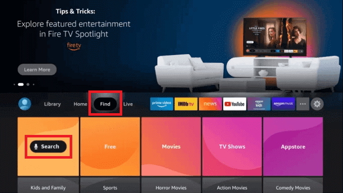 Downloader on Firestick