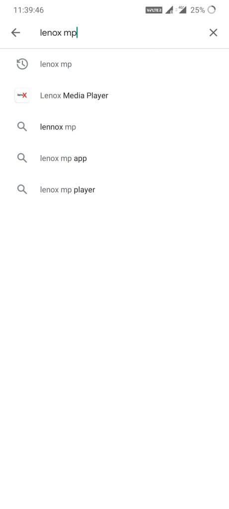 Lenox MP on Android