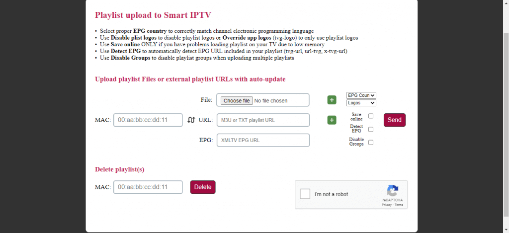 United IPTV on Smart TV