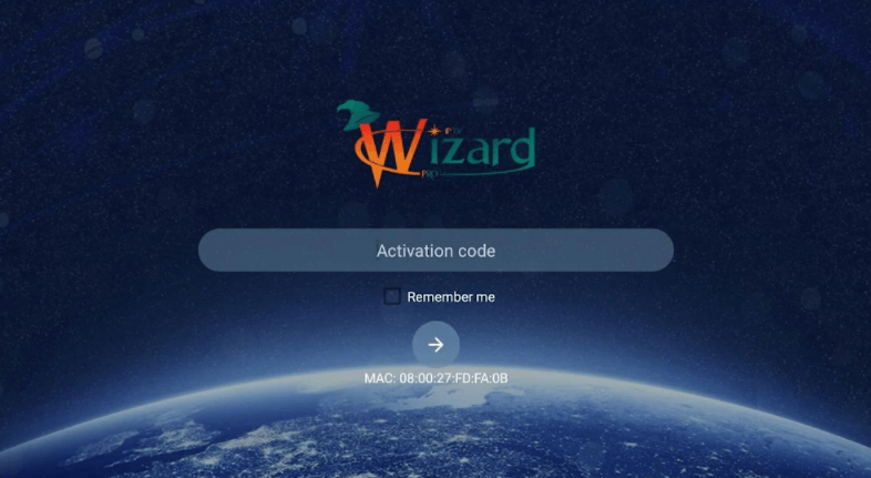 Install Wizard IPTV on Android