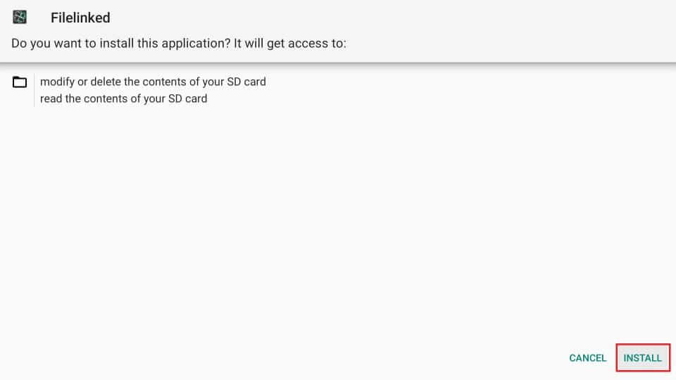 Install FileLinked on Firestick 