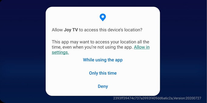 Install JoyTV IPTV on Android 