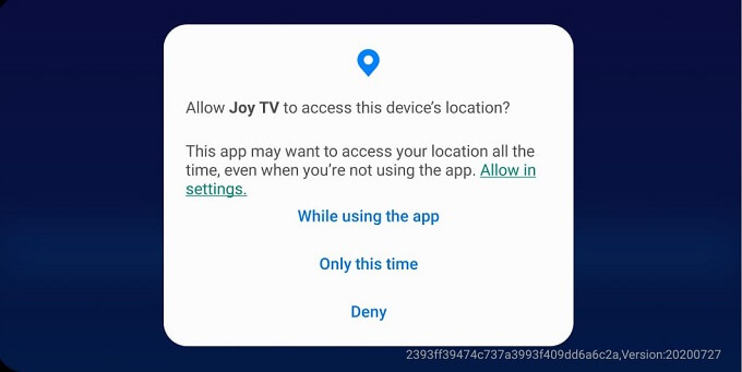 Install JoyTV IPTV on Android