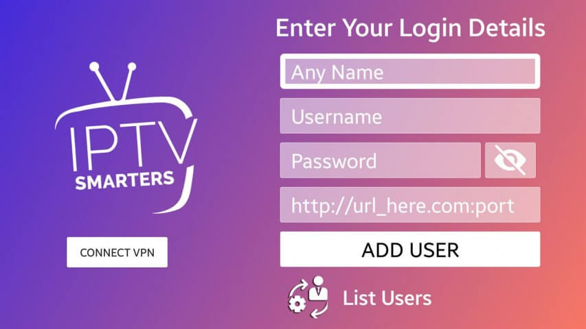 Spin TV IPTV On iOS device