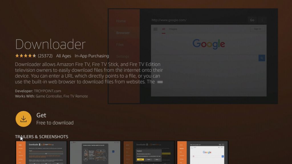 Get Downloader on Firestick 