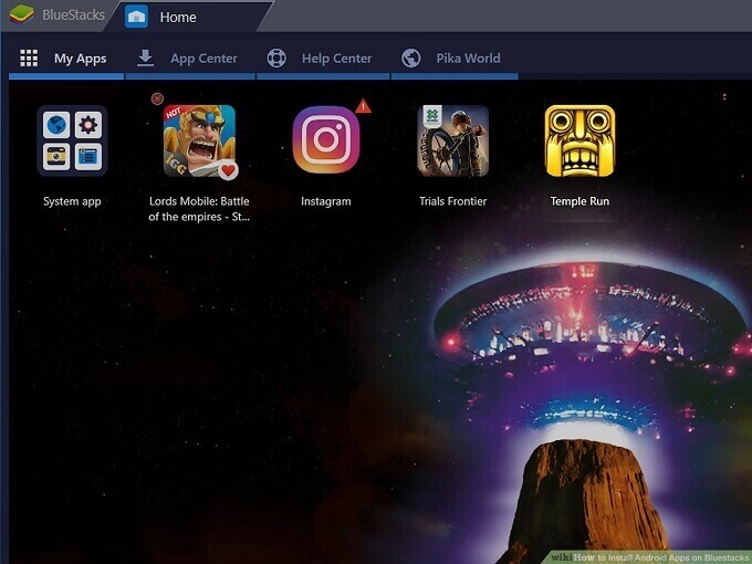 BlueStacks app