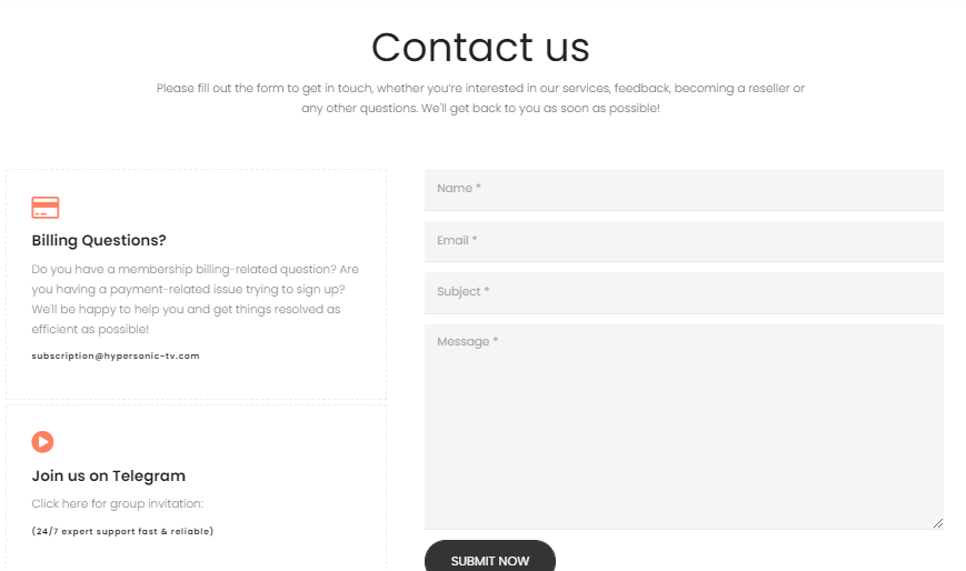 Customer Support