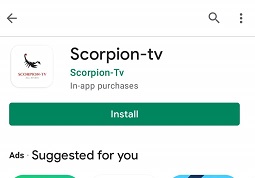 Scorpion TV IPTV on Android Devices