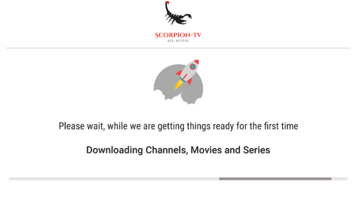 Scorpion TV IPTV on Android Devices