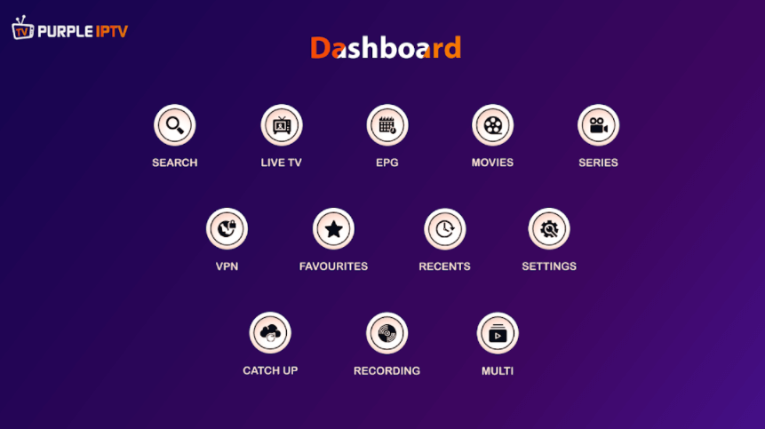 Viper IPTV on Android Devices with Purple IPTV 