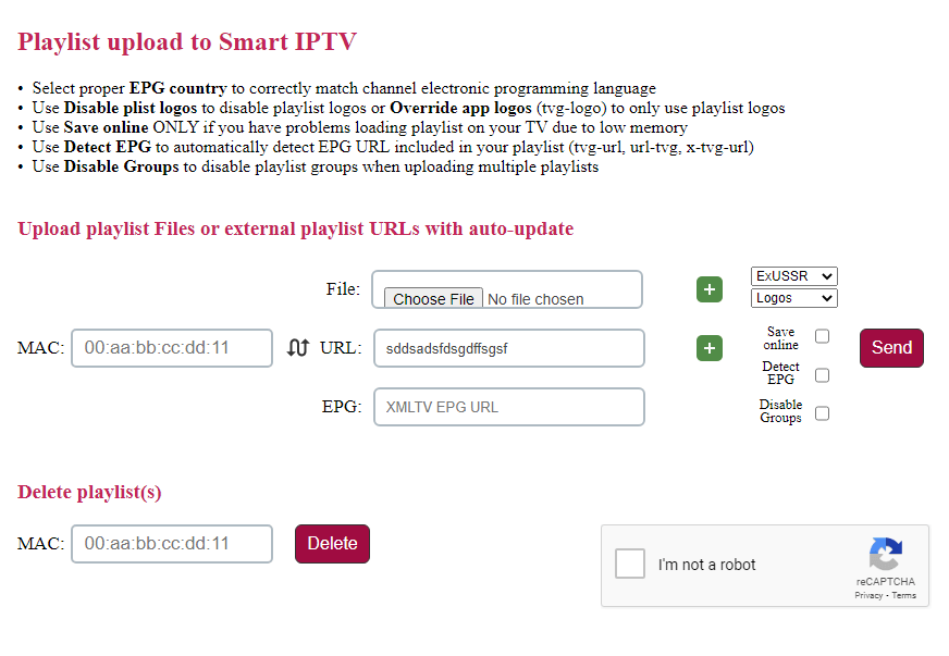 Viper IPTV on Smart TV with Smart IPTV