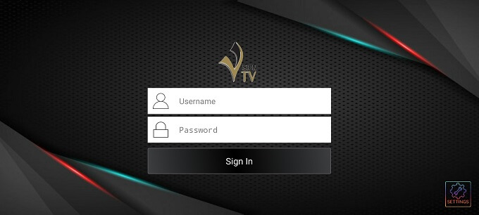 Stream Vision IPTV on Android Device