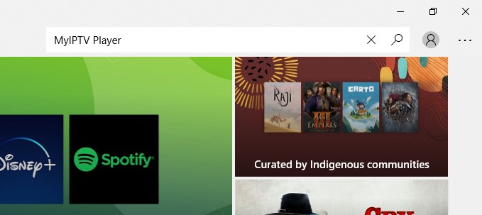 Search for MyIPTV Player to stream Flip IPTV.