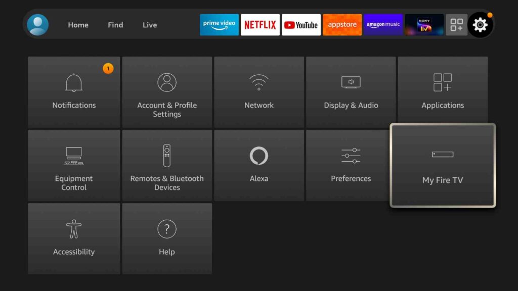 Tap My Fire TV