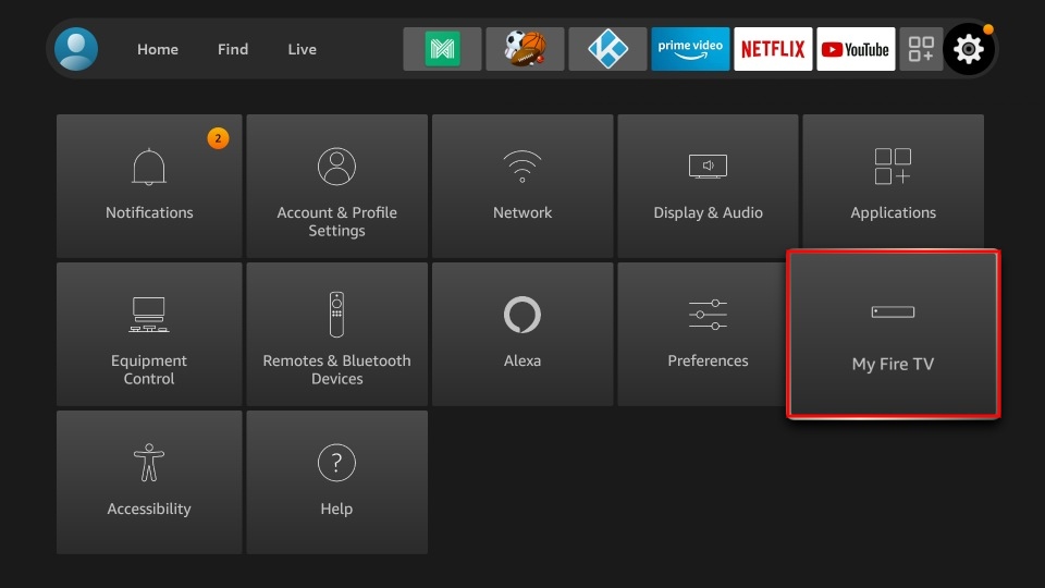 Tap My Fire TV