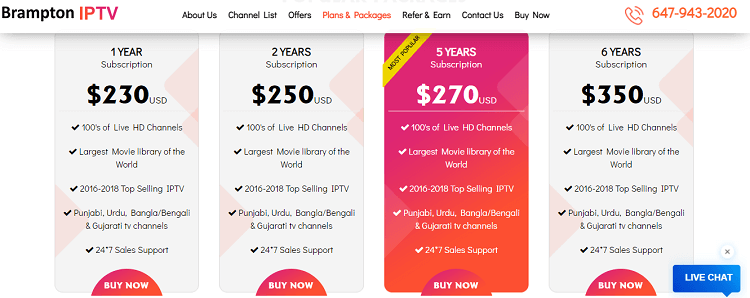 Plans and Pricing