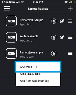 GSE Smart IPTV on iOS