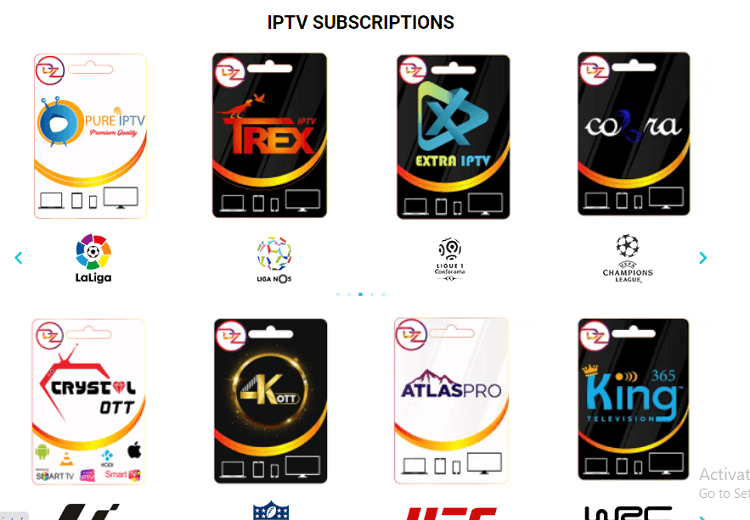 Sign up for IPTV  