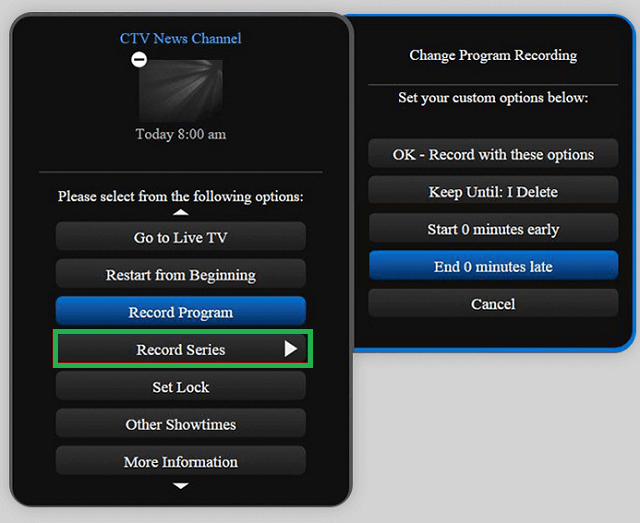 Record IPTV with IPTV Box 