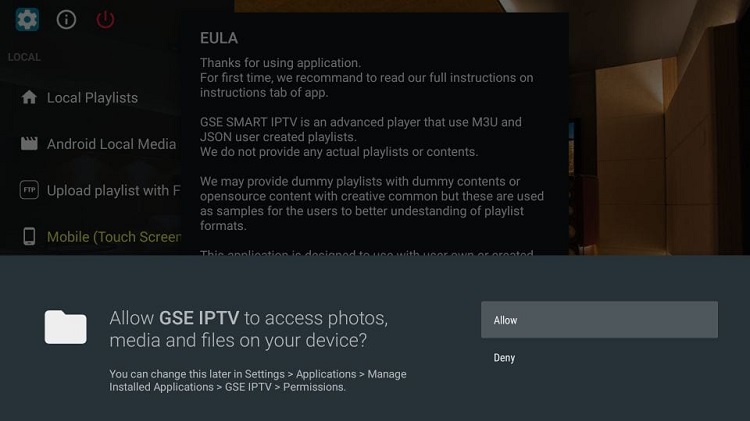 how to Stream IPTV with GSE Smart IPTV