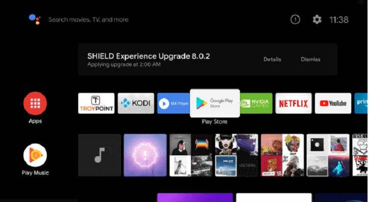 Starnaya IPTV on Android Smart TV