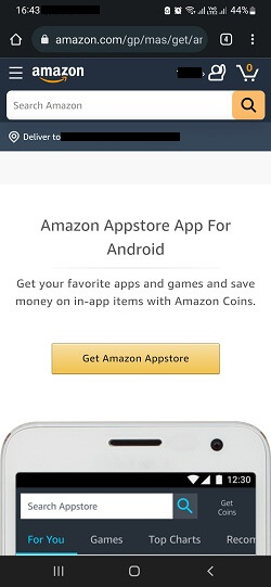 Install Amazon App Store on Android