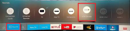 USB as Source on Smart TV