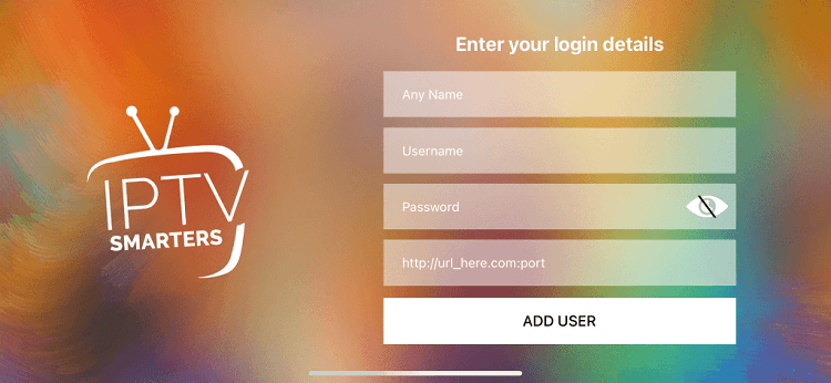 Clear Vision IPTV with IPTV Smarters Pro on iOS
