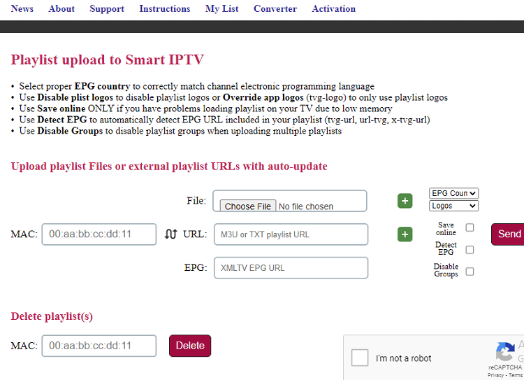 Clear Vision IPTV with Smart TV on Android Smart TV