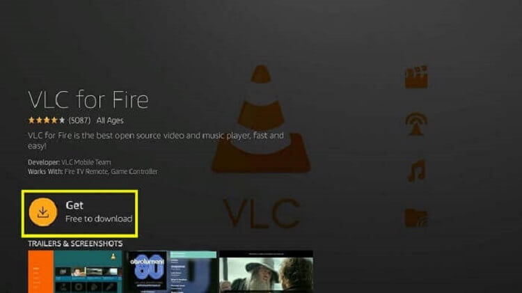 VLC Media Player on Firestick