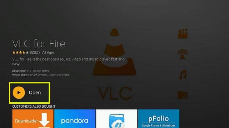 VLC Media Player on Firestick