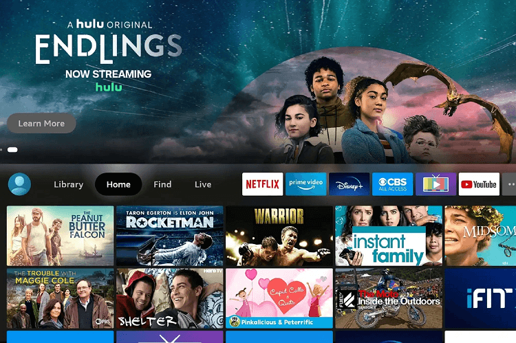 Firestick Home Screen