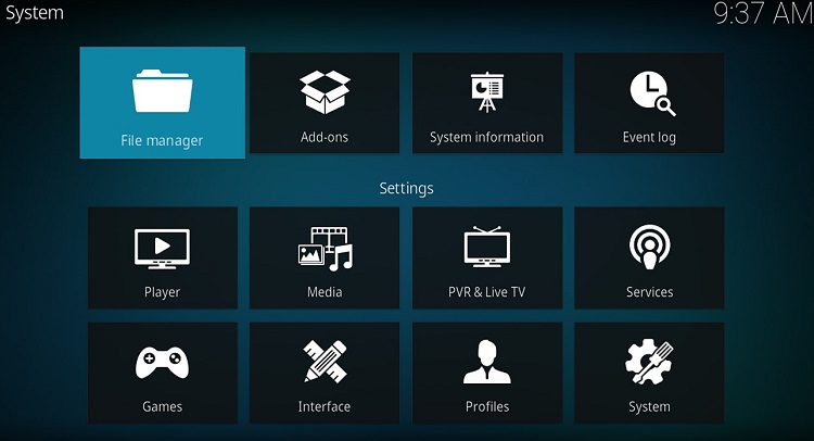 Add Source to Kodi