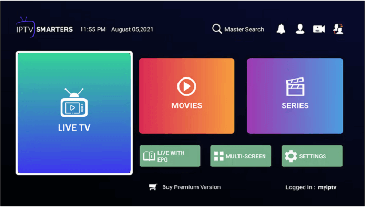 Setup IPTV on Apple TV