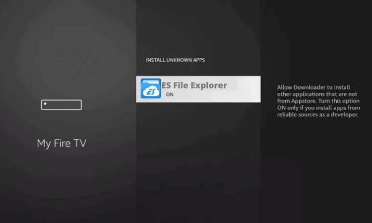 Enable ES File Explorer