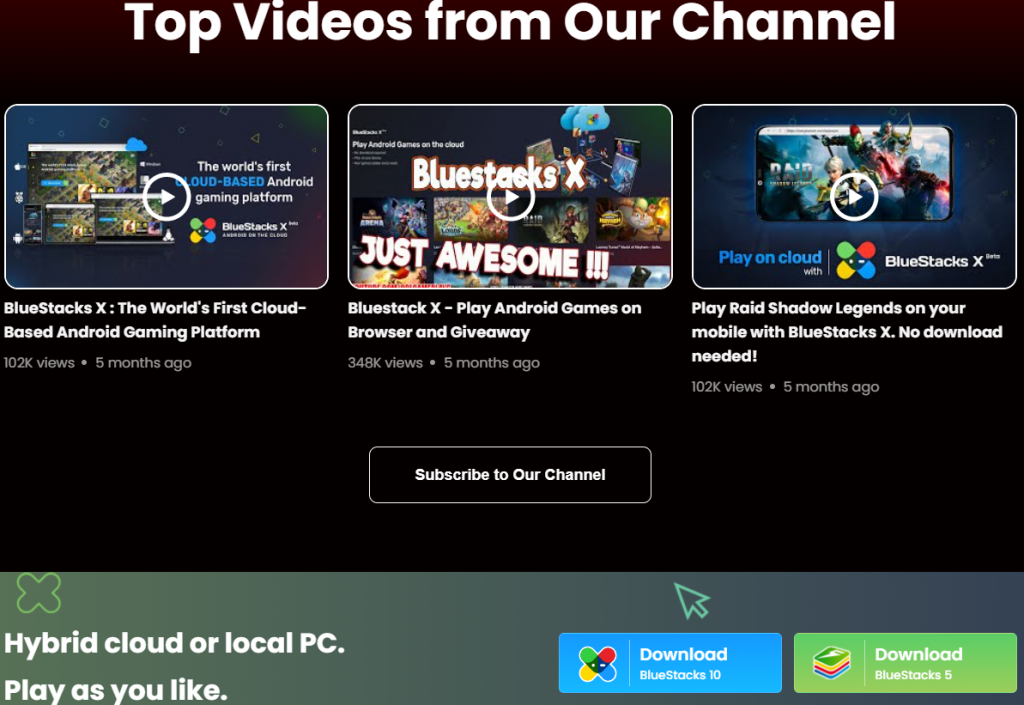 bluestacks android emulator for pc and mac play stream watch
