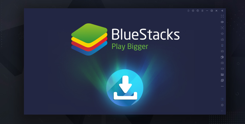 BlueStack to download real streams