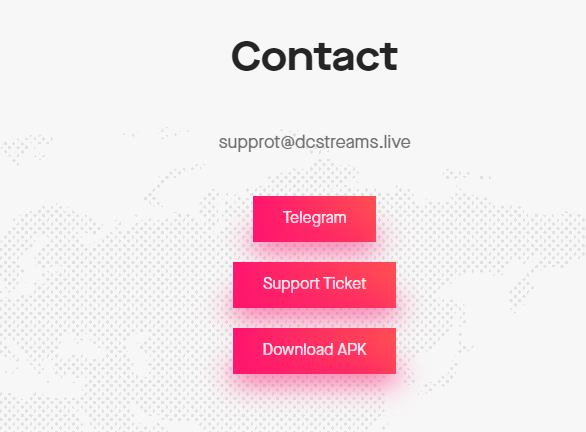 Select Download Apk to stream DC Streams IPTV