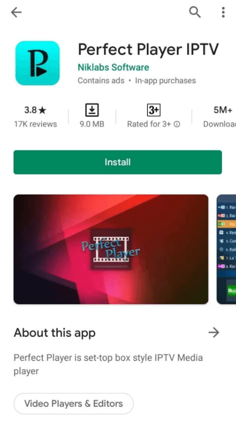 Install Perfect Player