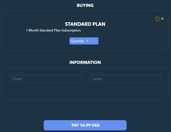 Select Pay to stream Zetta IPTV