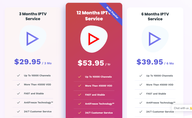 Blaze IPTV Subscriptions