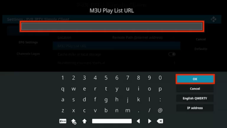 Add M3U URL - Forever IPTV