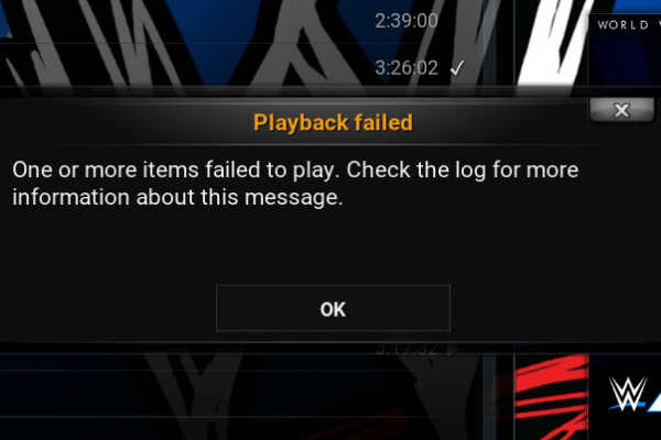 Playback Failed or Stream Unavailable- IPTV Not Working