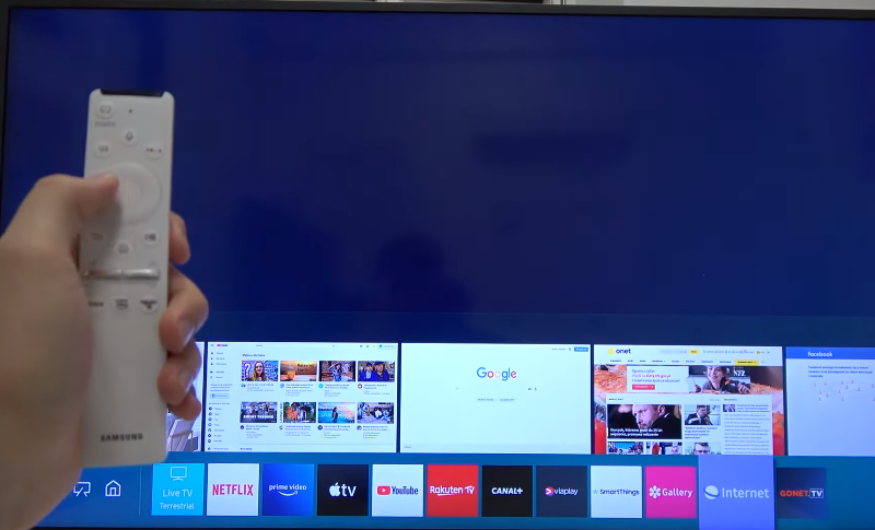 Select Samsung Internet Browser
