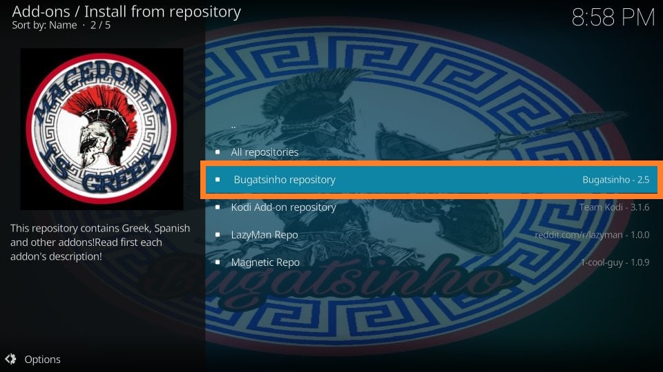 Choose the Bugatsinho repository
