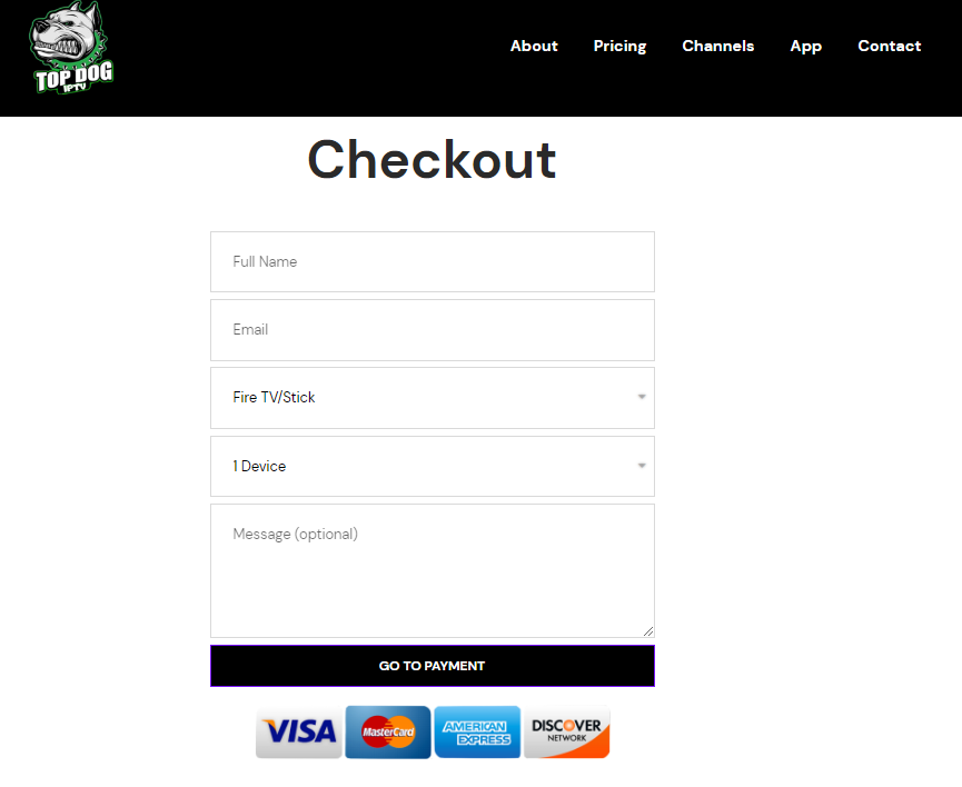 Subscribe to Top Dog IPTV