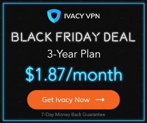 Ivacy Black Friday Deal
