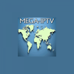 home screen of Mega IPTV