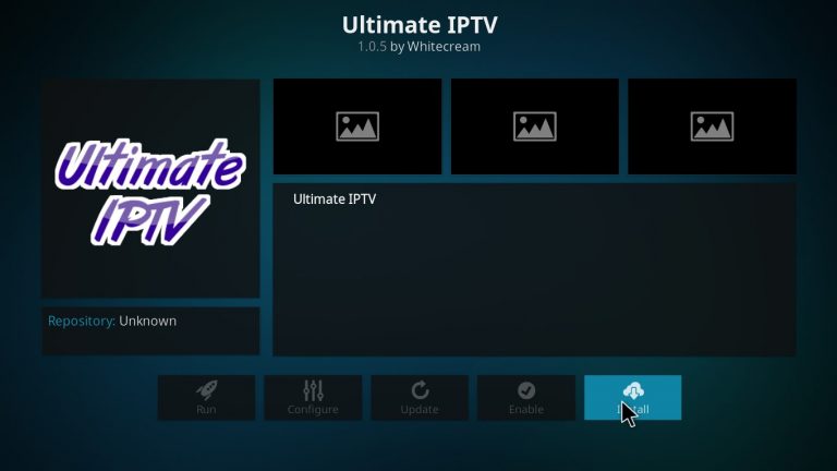 Install Ultimate IPTV